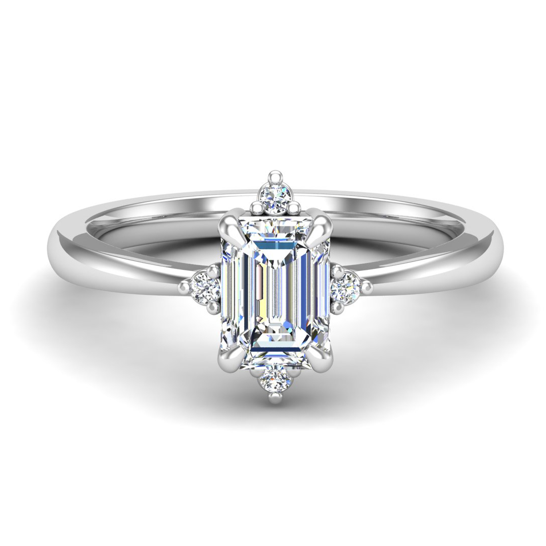 Adriana Halo Engagement Ring